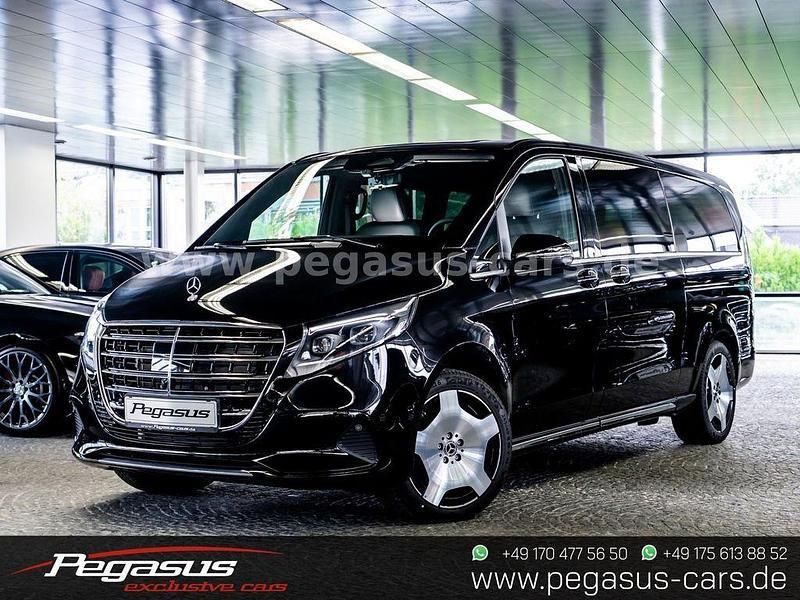 197 obsidianschwarz met. Neu 2025 Mercedes V300 Exclusive Van / Kleinbus | 125.800 € - Bild 1/4