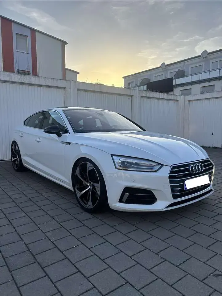 Gebraucht Audi A5 Sportback S-Line 272 PS (200 kW) 2017 Weiß Kleinwagen
