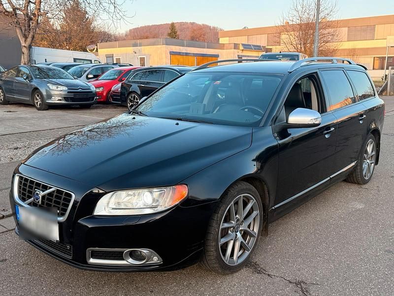 Gebraucht Volvo V70 R-Design 185 PS (136 kW) 2009 Schwarz Kombi