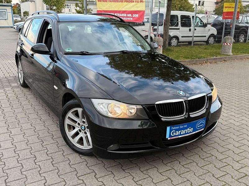 Schwarz Gebraucht 2008 BMW 320 Kombi | 2.450 € (Superpreis) - Bild 1/4