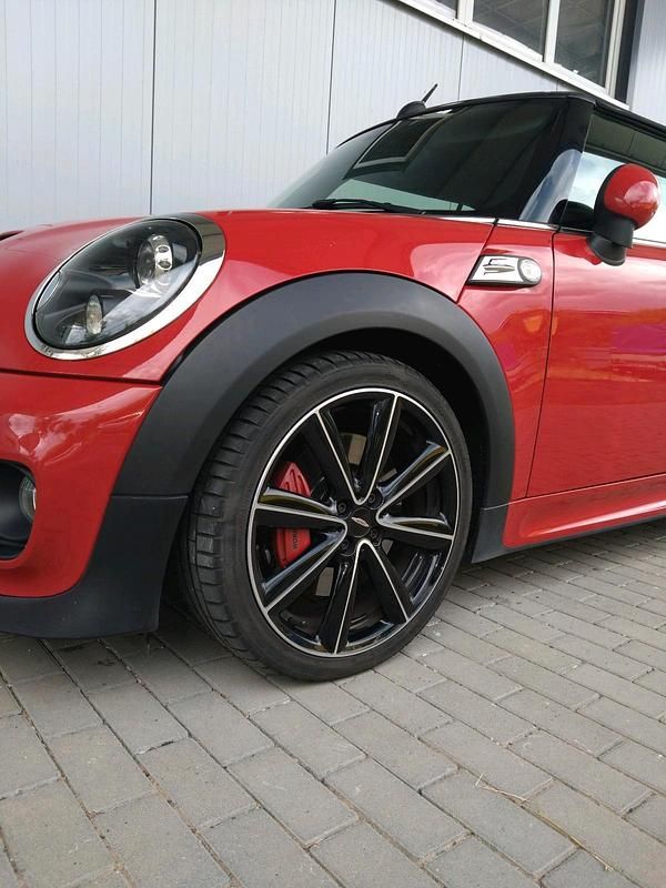 Rot Gebraucht 2014 Mini John Cooper Works Cabriolet Cabrio | 13.000 € (Fairer Preis) - Bild 1/4