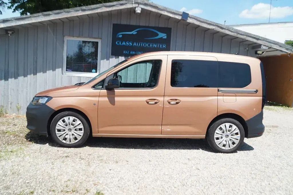 Gebraucht VW Caddy 122 PS (89 kW) 2021 Braun Van / Kleinbus