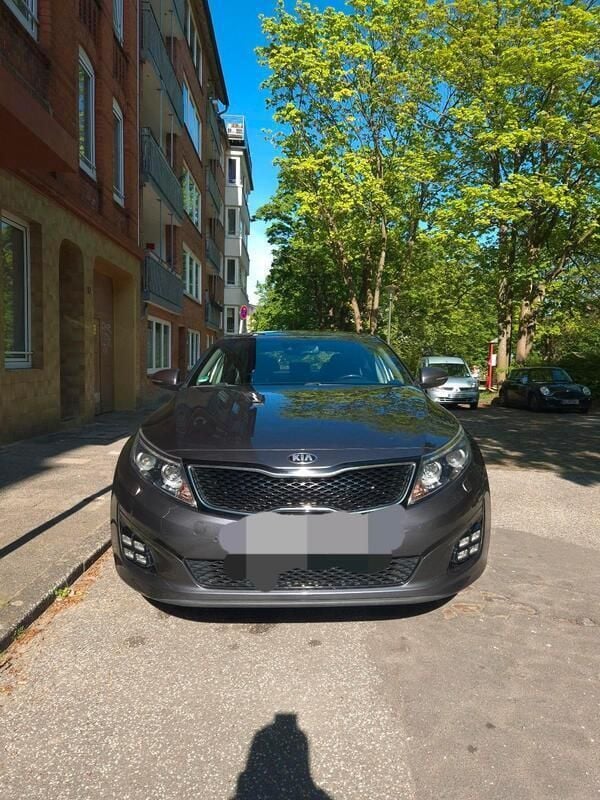 Schwarz Gebraucht 2015 Kia Optima Spirit Limousine | 13.000 € (Fairer Preis) - Bild 1/4