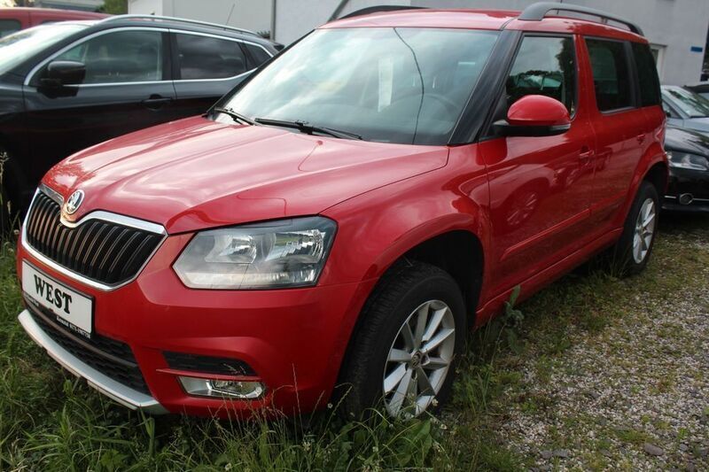 Rot Gebraucht 2014 Skoda Yeti Ambition SUV | 8.490 € (Guter Preis) - Bild 1/2