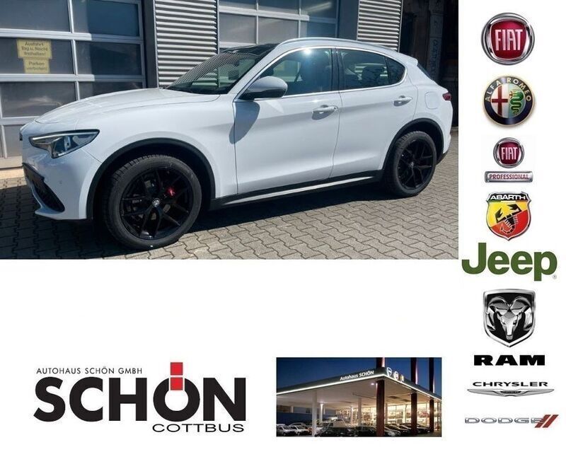 Gebraucht Alfa Romeo Stelvio Super 209 PS (153 kW) 2018 Weiß SUV