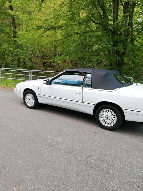 Weiß Gebraucht 1990 Chrysler Le Baron Cabrio | 1.555 € - Bild 1/4