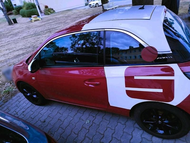 Gebraucht Opel Adam 2015 Rot Kleinwagen
