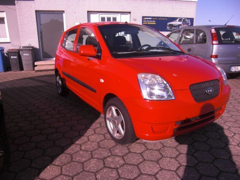 Rot Gebraucht 2007 Kia Picanto 4 Kleinwagen | 4.900 € - Bild 1/4