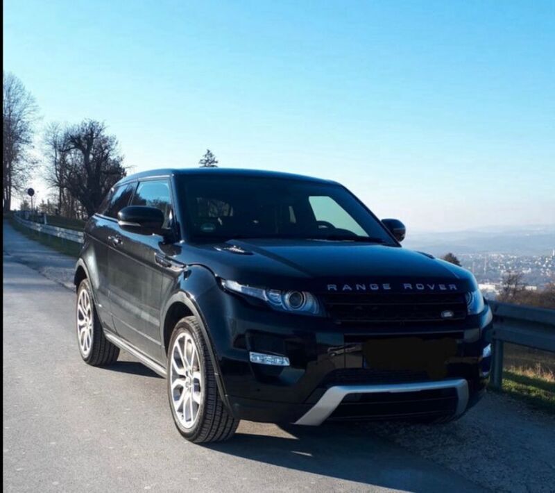 Schwarz Gebraucht 2012 Land Rover Range Rover evoque Dynamic SUV | 16.000 € (Fairer Preis) - Bild 1/4