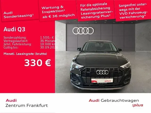 Gebraucht Audi Q3 Advanced 190 PS (139 kW) 2026 Schwarz SUV