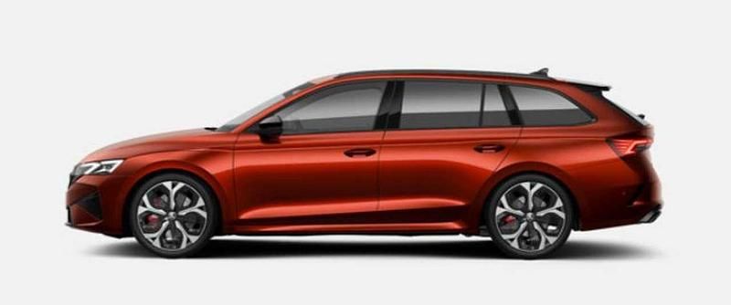Cinnamon red metallic Neu 2025 Skoda Octavia RS Kombi | 42.341 € (Fairer Preis) - Bild 1/2