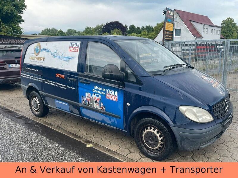 Blau Gebraucht 2006 Mercedes Vito Van / Kleinbus | 2.450 € (Superpreis) - Bild 1/4