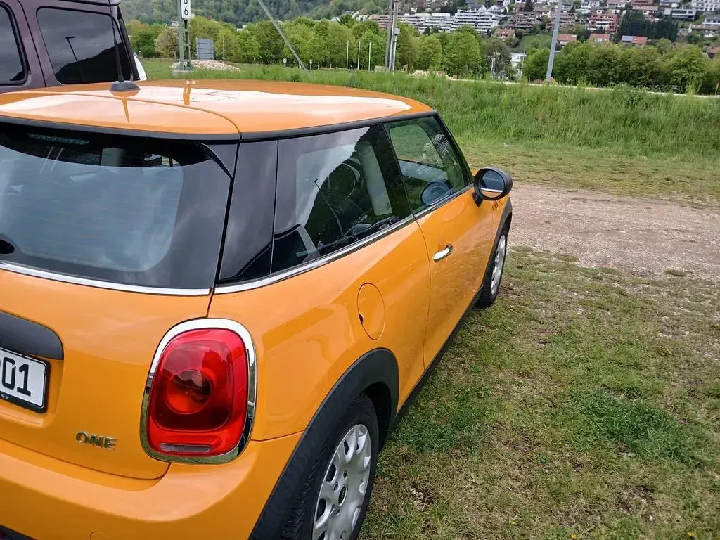 Gebraucht Mini ONE 75 PS (55 kW) 2015 Orange Kleinwagen