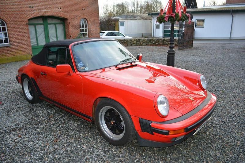 Gebraucht Porsche 911 218 PS (160 kW) 1987 Rot Cabrio