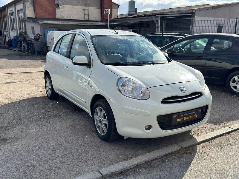 Gebraucht Nissan Micra 80 PS (58 kW) 2012 Weiß Kleinwagen