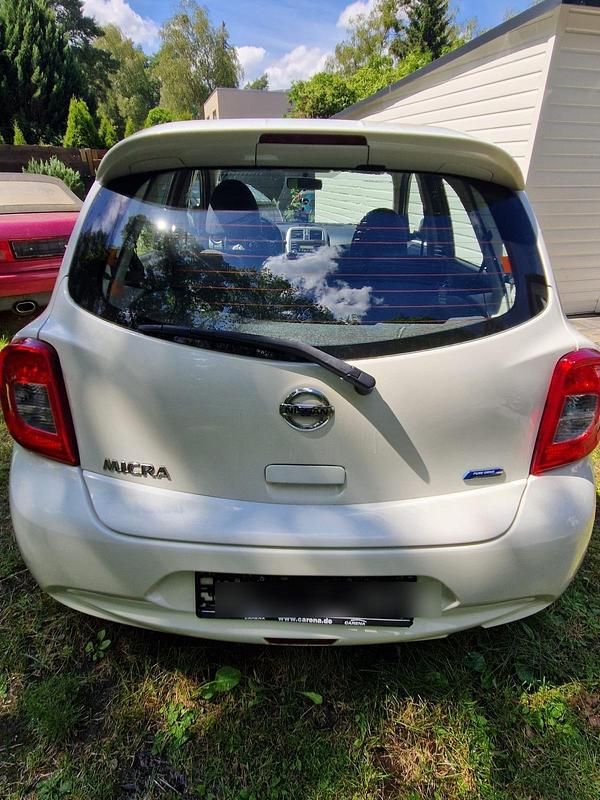 Gebraucht Nissan Micra 80 PS (58 kW) 2013 Weiß Kleinwagen