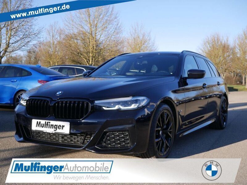 Carbon schwarz (metallic) Gebraucht 2022 BMW 530 M Sport Kombi | 40.840 € (Fairer Preis) - Bild 1/4