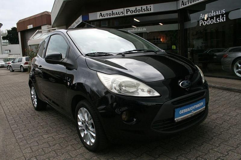 Schwarz Gebraucht 2009 Ford Ka Titanium Kleinwagen | 3.950 € (Teuer) - Bild 1/4