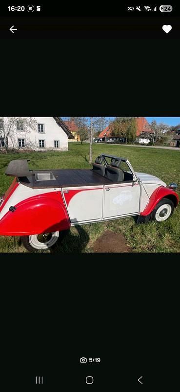 Second-hand Citroën 2CV 29 CP (21 kW) 1974 Bej Berlinǎ