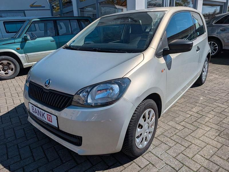 Gebraucht Skoda Citigo Active 60 PS (44 kW) 2014 Silber Kleinwagen