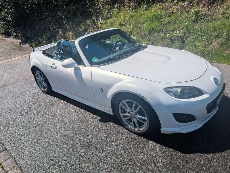 Gebraucht Mazda MX5 126 PS (92 kW) 2011 Weiß Cabrio