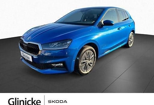 Neu Skoda Fabia Tour 95 PS (69 kW) 2026 Blau Limousine