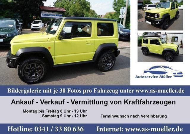 Neongrün/gelb Gebraucht 2020 Suzuki Jimny SUV | 27.650 € (Fairer Preis) - Bild 1/4