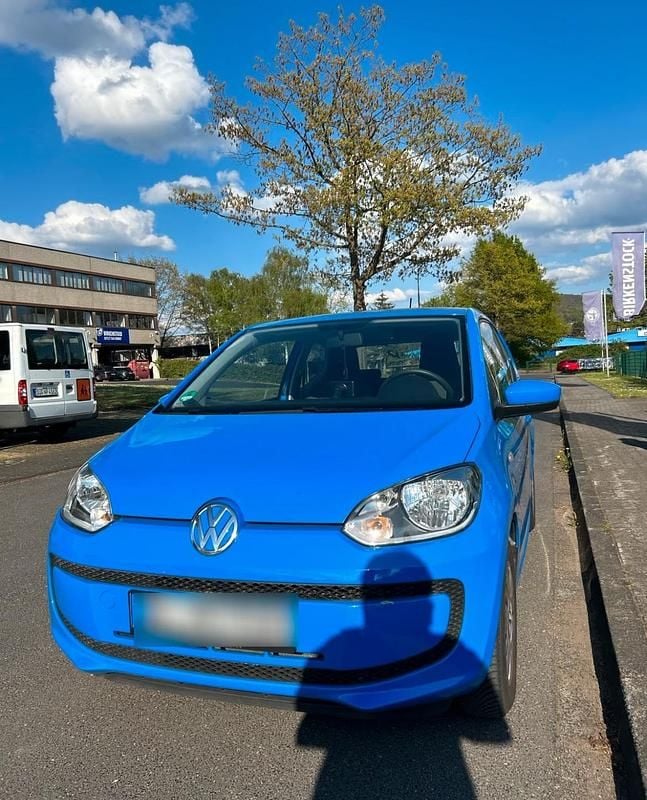 Blau Gebraucht 2016 VW up! Kleinwagen | 4.999 € (Guter Preis) - Bild 1/4