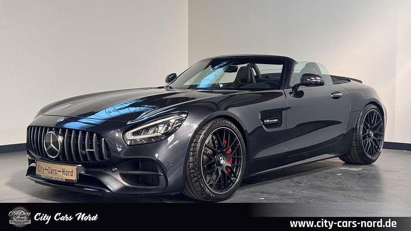 Schwarz Gebraucht 2017 Mercedes AMG GT AMG Cabrio | 104.499 € (Teuer) - Bild 1/4
