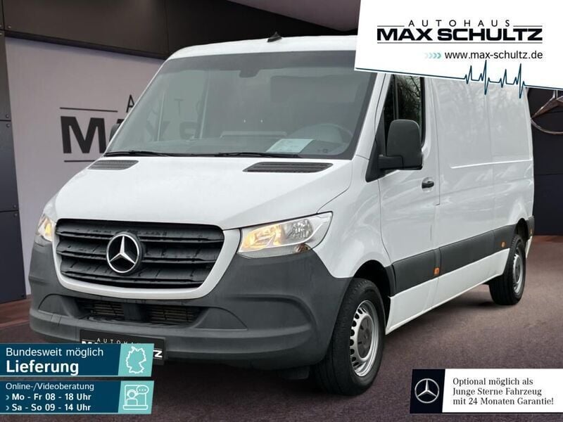 Arktikweiß Gebraucht 2019 Mercedes Sprinter Van | 22.491 € (Superpreis) - Bild 1/4