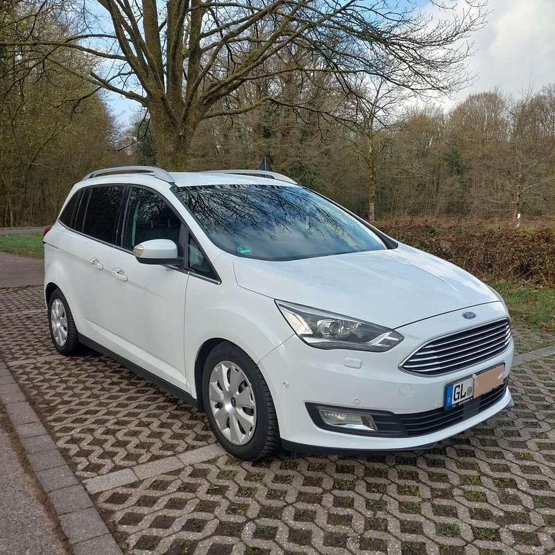 Gebraucht Ford Grand C-Max Titanium 150 PS (110 kW) 2016 Weiß Van / Kleinbus