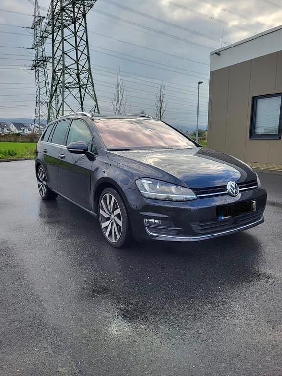 Schwarz Gebraucht 2013 VW Golf VII Highline Kombi | 8.900 € (Fairer Preis) - Bild 1/4