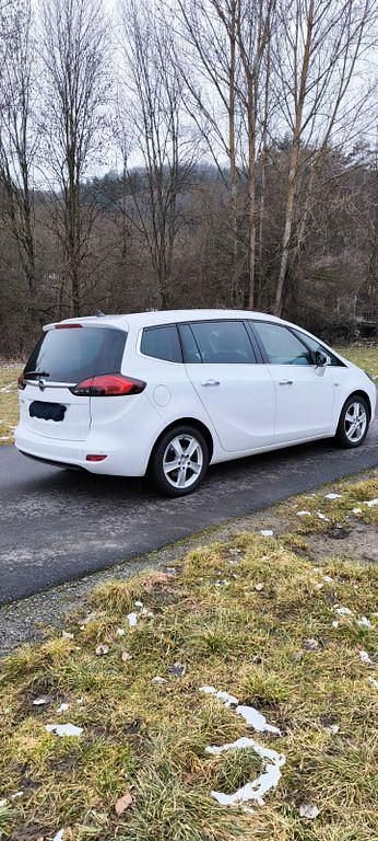 Gebraucht Opel Zafira Tourer Innovation 131 PS (96 kW) 2013 Weiß Van / Kleinbus