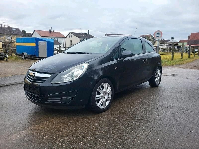 Gebraucht Opel Corsa 80 PS (58 kW) 2008 Schwarz Kleinwagen