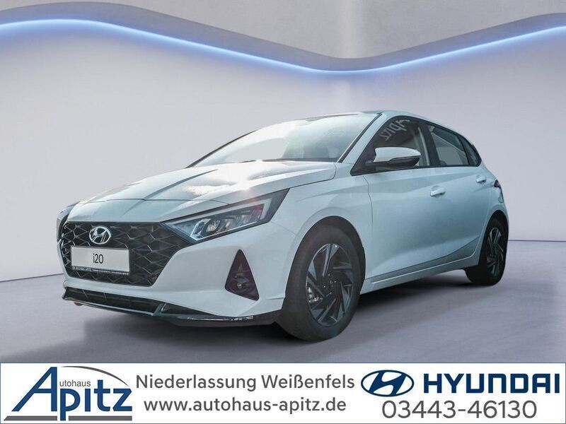 Weiß Gebraucht 2023 Hyundai i20 Kleinwagen | 22.500 € (Fairer Preis) - Bild 1/4