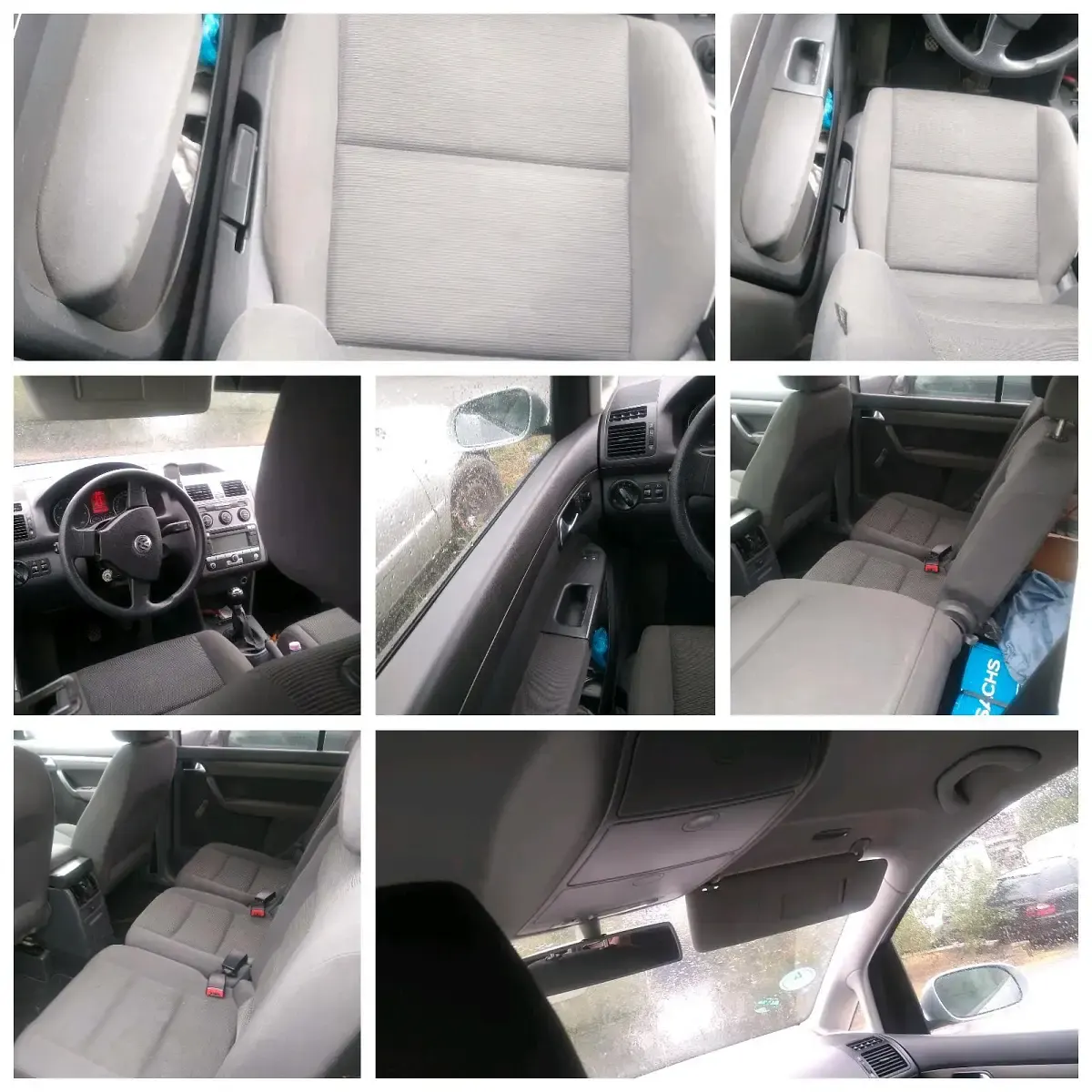 Gebraucht VW Touran 105 PS (77 kW) 2007 Silber Van / Kleinbus