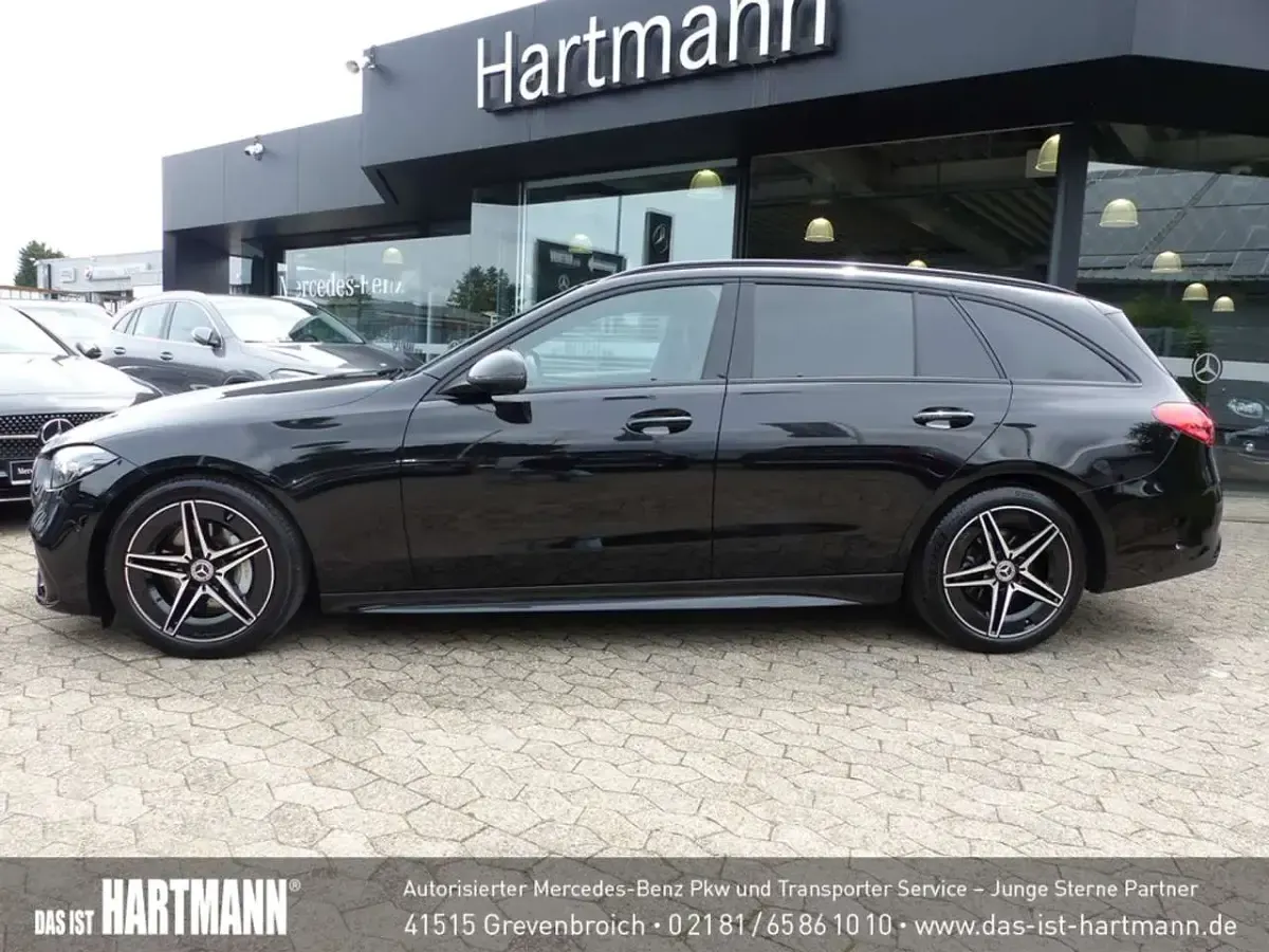 Gebraucht Mercedes C180 Advanced 170 PS (125 kW) 2025 Metalliclack obsidianschwarz Kombi