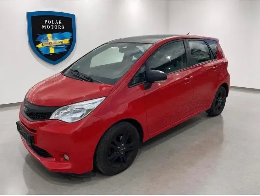Gebraucht Subaru Trezia Active 90 PS (66 kW) 2012 Rot Kleinwagen