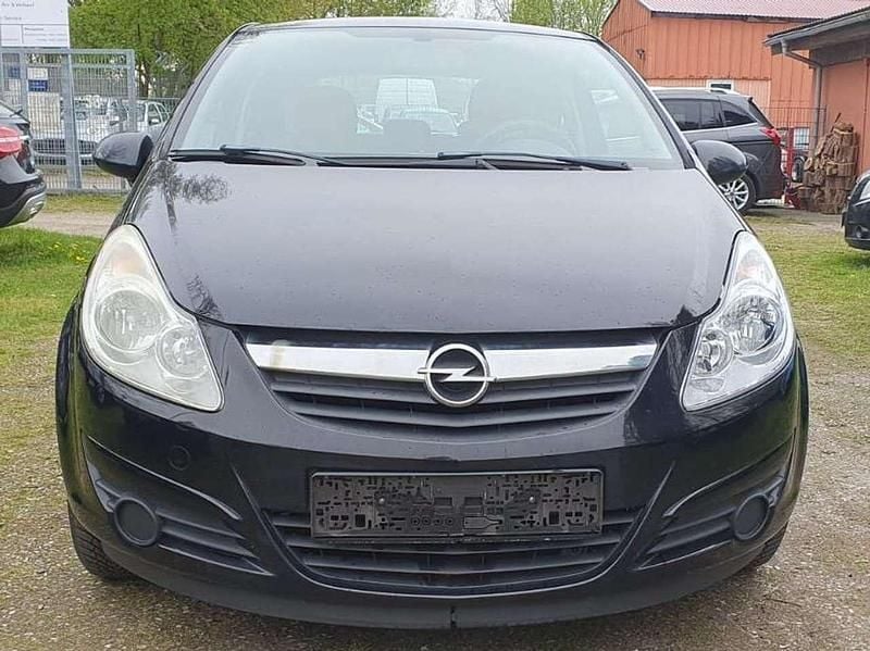 Saphirschwarz mi2 Gebraucht 2008 Opel Corsa Edition Kleinwagen | 499 € (Superpreis) - Bild 1/4
