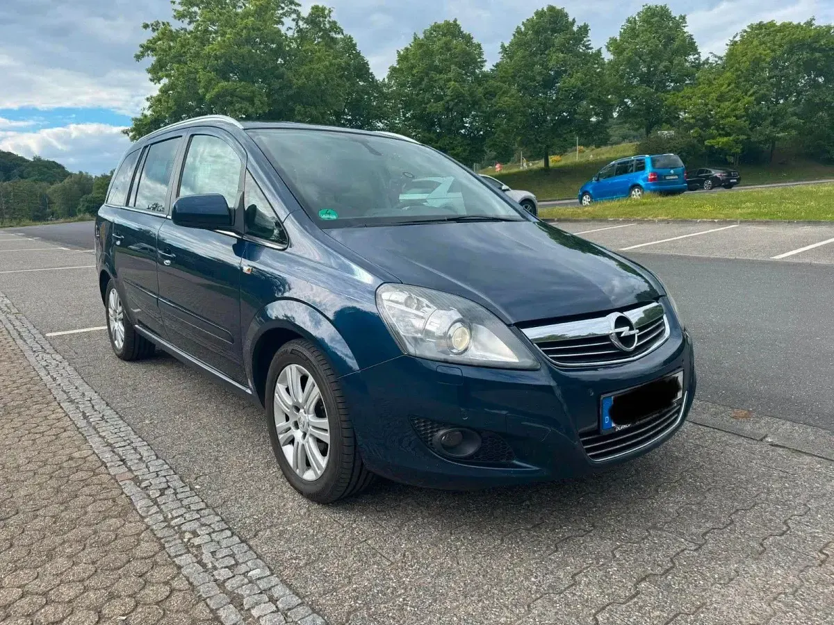 Gebraucht Opel Zafira 125 PS (91 kW) 2012 Blau Van / Kleinbus