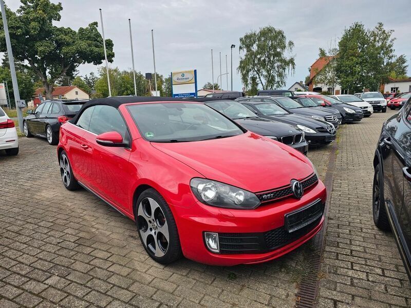 Rot Gebraucht 2012 VW Golf Cabriolet GTI Cabrio | 11.999 € (Fairer Preis) - Bild 1/4