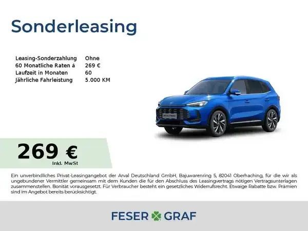 Blau Neu 2025 MG ZS Luxury Limousine | 24.990 € (Fairer Preis) - Bild 1/4