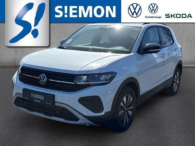 Weiss Gebraucht 2025 VW T-Cross Goal SUV | 28.495 € (Teuer) - Bild 1/2