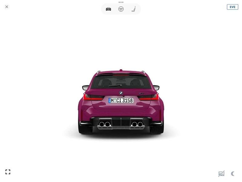 Gebraucht BMW M3 Competition Edition 530 PS (389 kW) 2024 Sternrubin sonderlack Kombi