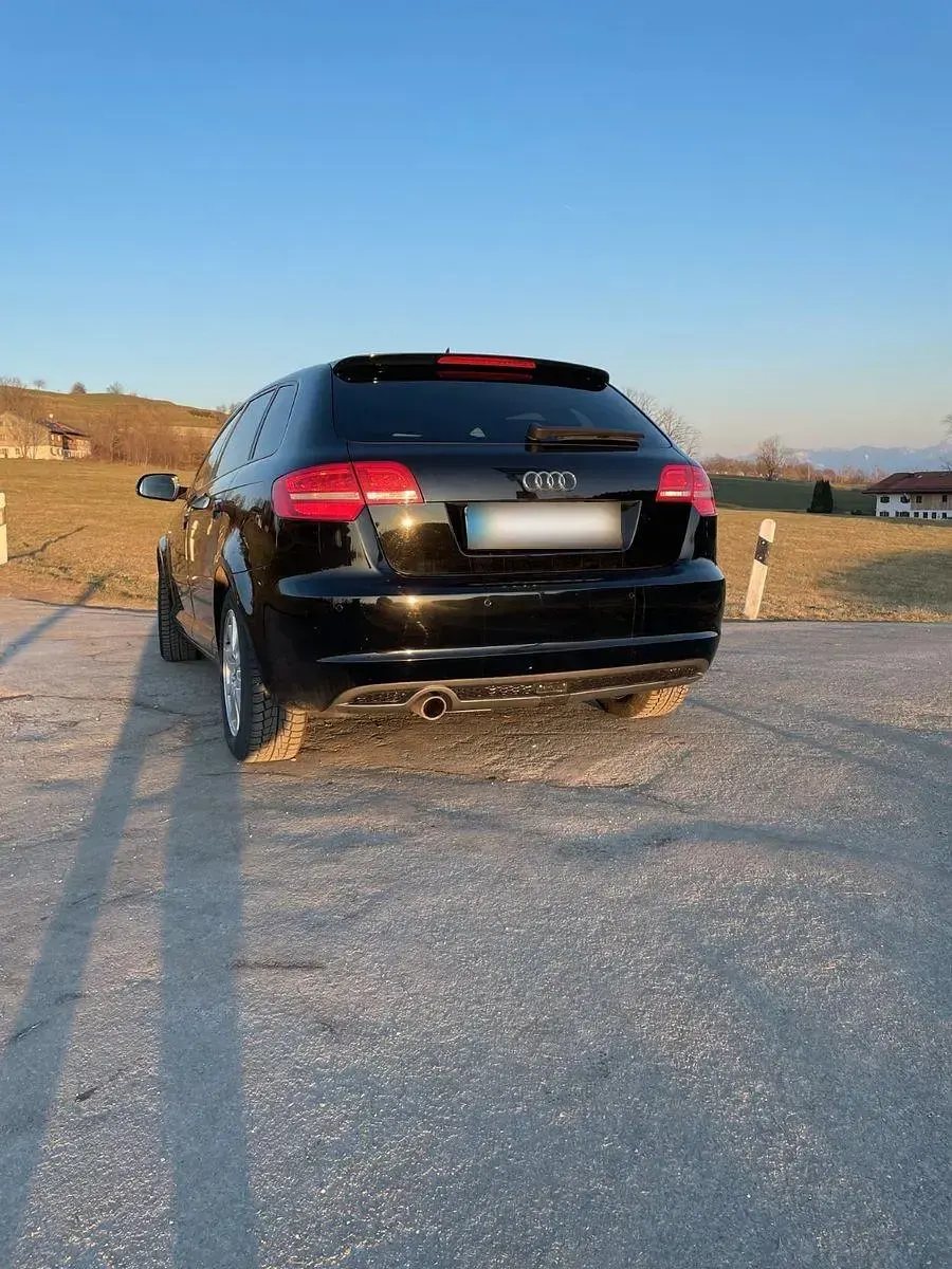 Gebraucht Audi A3 S-Line 140 PS (102 kW) 2013 Schwarz Limousine