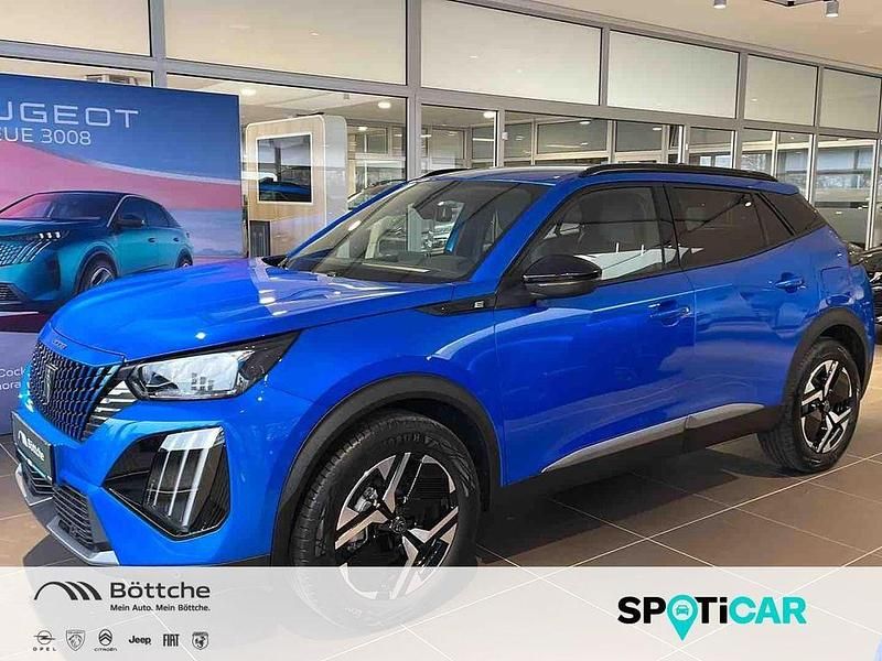 Blau/typ aussenverkleidung met Neu 2025 Peugeot e-2008 Allure SUV | 31.990 € (Superpreis) - Bild 1/4