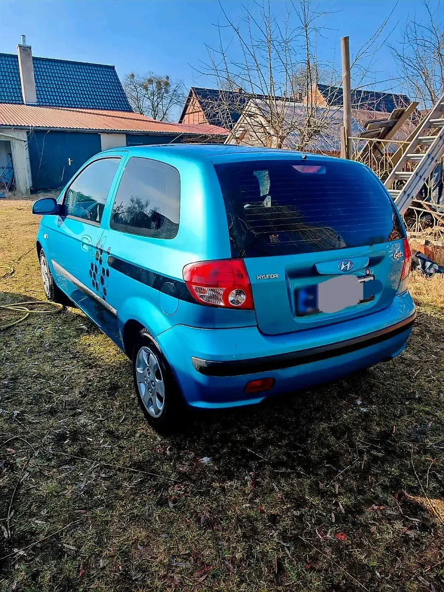 Second-hand Hyundai Getz 62 CP (45 kW) 2003 Albastru Hatchback