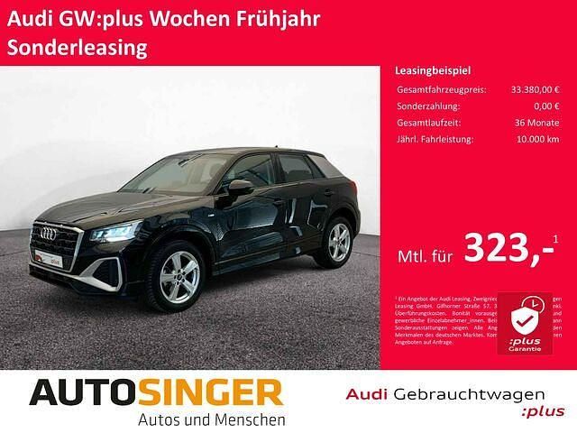 Gebraucht Audi Q2 S-Line 150 PS (110 kW) 2024 Mythosschwarz metallic SUV