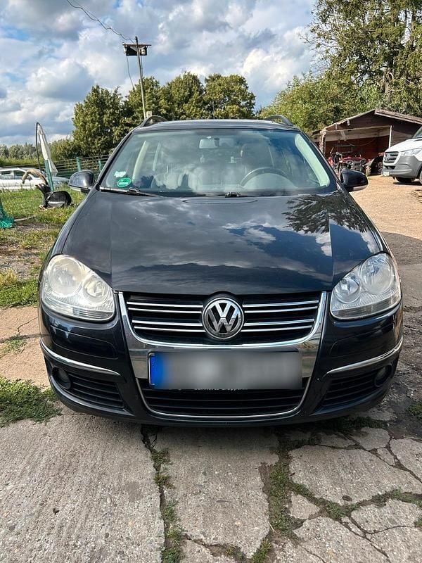 Schwarz Gebraucht 2008 VW Golf VI Kombi | 1.900 € (Superpreis) - Bild 1/4