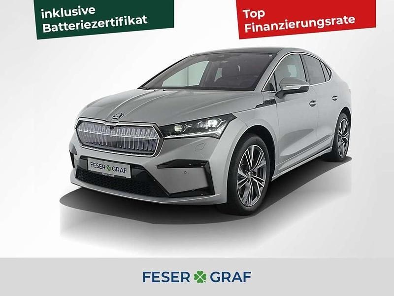 Brillantsilber metallic Gebraucht 2024 Skoda Enyaq iV SUV | 42.785 € (Superpreis) - Bild 1/4